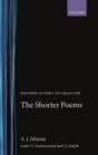Oxford Guides to Chaucer: The Shorter Poems - Book