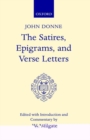 Satires, Epigrams, and Verse Letters - Book