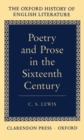 Poetry and Prose in the Sixteenth Century - Book
