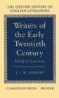 Writers of the Early Twentieth Century : Hardy to Lawrence - Book