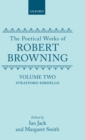 The Poetical Works of Robert Browning: Volume II. Strafford, Sordello - Book
