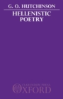 Hellenistic Poetry - Book