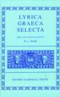 Lyrica Graeca Selecta - Book