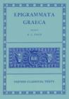 Epigrammata Graeca : From the Beginning to the Garland of Phillip - Book