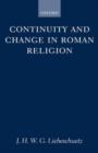 Continuity and Change in Roman Religion - Book