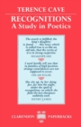 Recognitions : A Study in Poetics - Book