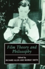 Film Theory and Philosophy - Book