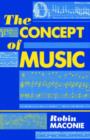 The Concept of Music - Book