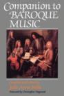 Companion to Baroque Music - Book