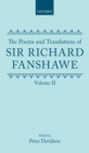 The Poems and Translations of Sir Richard Fanshawe: The Poems and Translations of Sir Richard Fanshawe Volume II - Book