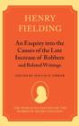 An Enquiry into the Causes of the Late Increase of Robbers, and Related Writings - Book