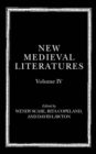 New Medieval Literatures : Volume IV - Book