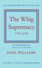 The Whig Supremacy 1714-1760 - Book