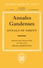 Annales Gandenses (Annals of Ghent) - Book