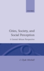 Cities, Society, and Social Perception : A Central African Perspective - Book