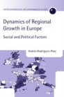 Dynamics of Regional Growth in Europe : Social and Political Factors - Book