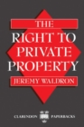 The Right to Private Property - Book