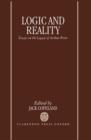 Logic and Reality : Essays on the Legacy of Arthur Prior - Book