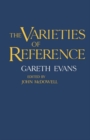 The Varieties of Reference - Book