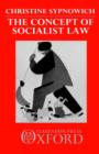 The Concept of Socialist Law - Book