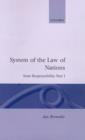 System of the Law of Nations : State Responsibility Part I - Book