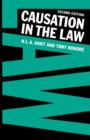 Causation in the Law - Book