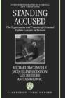 Standing Accused : The Organization and Practices of Criminal Defence Lawyers in Britain - Book