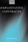 Exploitative Contracts - Book