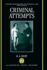 Criminal Attempts - Book