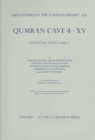 Discoveries in the Judaean Desert: Volume XX. Qumran Cave 4: XV : Sapiential Texts, Part 1 - Book