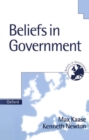 Beliefs in Government - Book