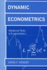 Dynamic Econometrics - Book