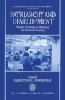 Patriarchy and Development : Women's Positions at the End of the Twentieth Century - Book