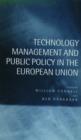 Technology Management and Public Policy in the European Union - Book