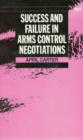 Success and Failure in Arms Control Negotiations - Book