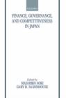 Finance, Governance, and Competitiveness in Japan - Book