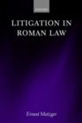 Litigation in Roman Law - Book