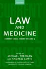 Law and Medicine : Current Legal Issues Volume 3 - Book