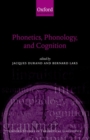 Phonetics, Phonology, and Cognition - Book