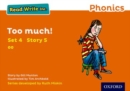 Read Write Inc. Phonics: Too Much! (Orange Set 4 Storybook 5) - Book