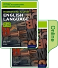 Oxford International AQA Examinations: International A Level English Language: Print and Online Textbook Pack - Book