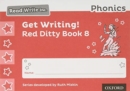 Read Write Inc. Phonics: Get Writing! Red Ditty Book 8 Pack of 10 - Book