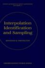 Interpolation, Identification, and Sampling - Book