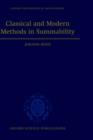 Classical and Modern Methods in Summability - Book