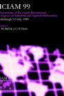 ICIAM 99 : Proceedings of the Fourth International Congress on Industrial & Applied Mathematics, Edinburgh - Book
