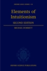 Elements of Intuitionism - Book