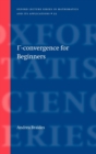 Gamma-Convergence for Beginners - Book