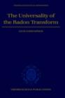 The Universality of the Radon Transform - Book
