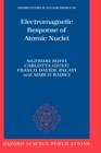 Electromagnetic Response of Atomic Nuclei - Book