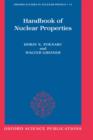 Handbook of Nuclear Properties - Book
